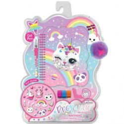 JOURNAL INTIME AVEC CADENAS DE CHAT-LICORNE